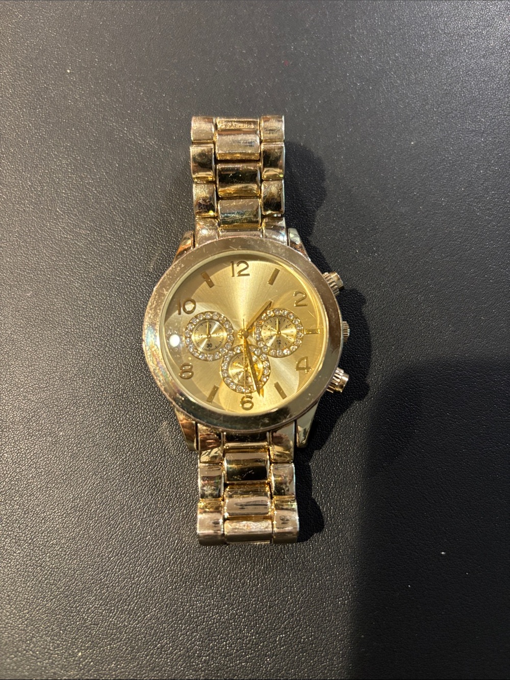Gold Tone Women's Bracelet Watch